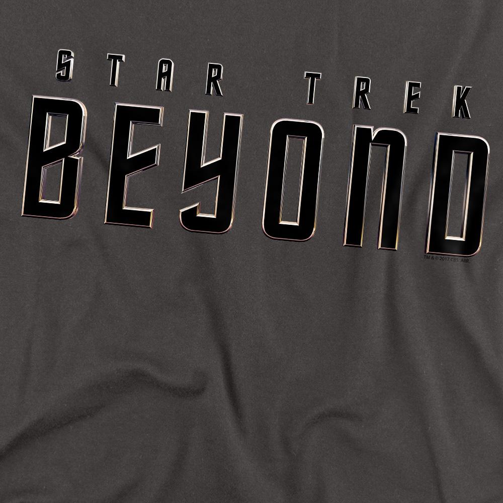 Charcoal - Back - Star Trek Beyond Unisex Adult T-Shirt