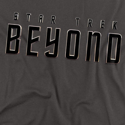 Charcoal - Back - Star Trek Beyond Unisex Adult T-Shirt