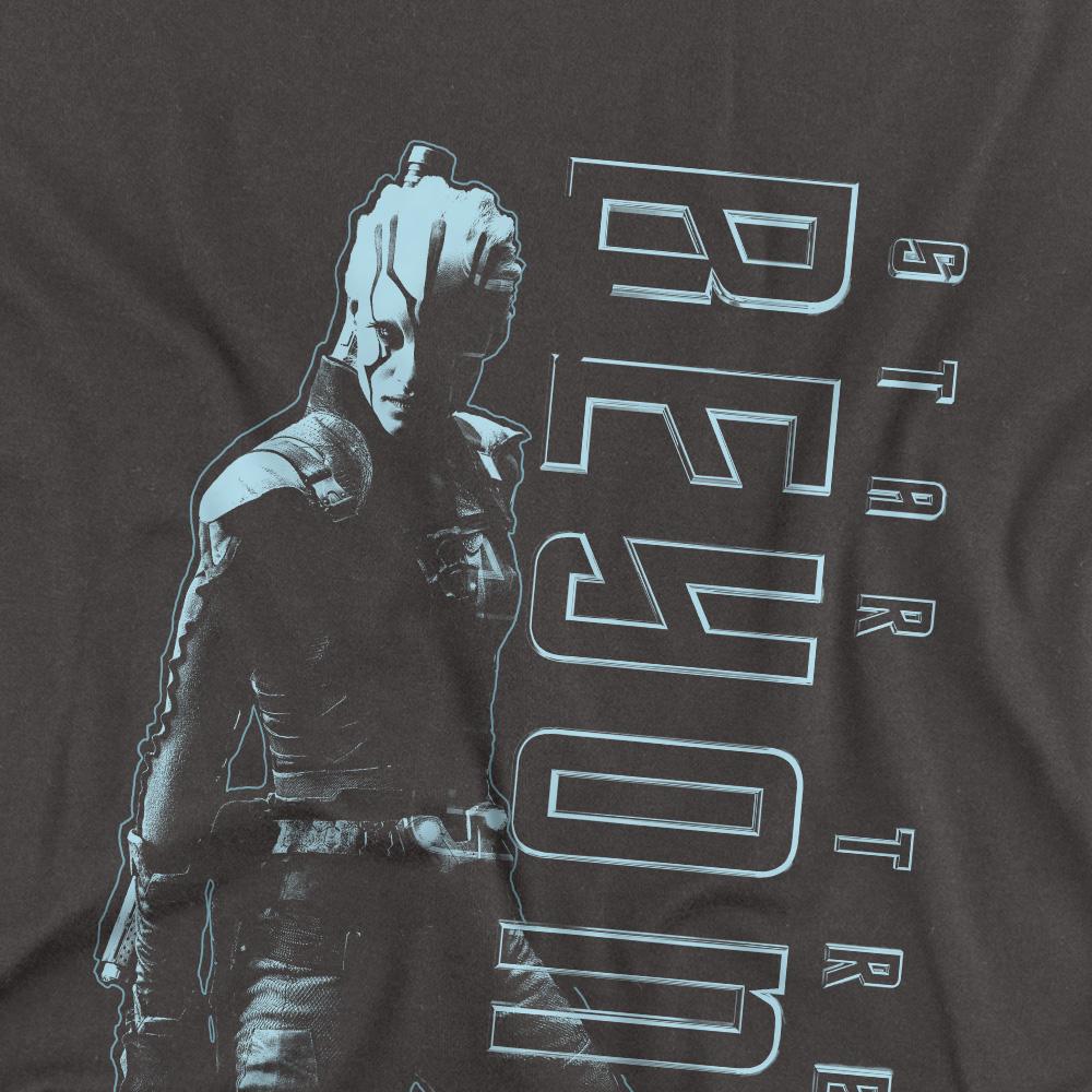 Charcoal - Back - Star Trek Beyond Unisex Adult Jaylah T-Shirt