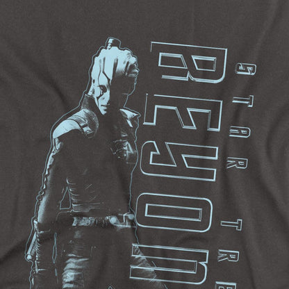 Charcoal - Back - Star Trek Beyond Unisex Adult Jaylah T-Shirt