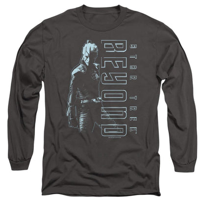 Charcoal - Side - Star Trek Beyond Unisex Adult Jaylah T-Shirt