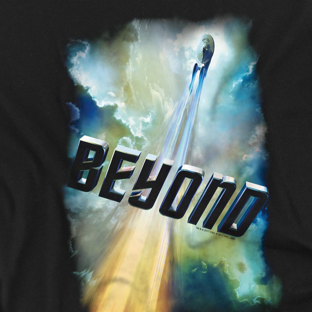 Black - Back - Star Trek Beyond Unisex Adult Poster T-Shirt