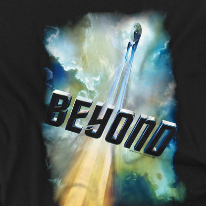 Black - Back - Star Trek Beyond Unisex Adult Poster T-Shirt
