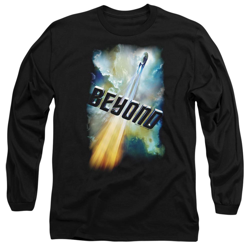 Black - Side - Star Trek Beyond Unisex Adult Poster T-Shirt