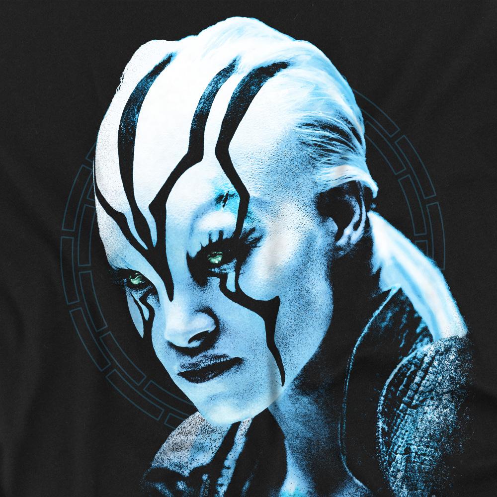 Black - Back - Star Trek Beyond Unisex Adult Jaylah Burst T-Shirt