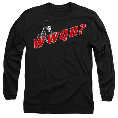 Black - Side - Star Trek Unisex Adult WWQD T-Shirt