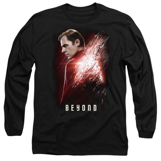 Black - Front - Star Trek Beyond Unisex Adult Scotty Poster T-Shirt
