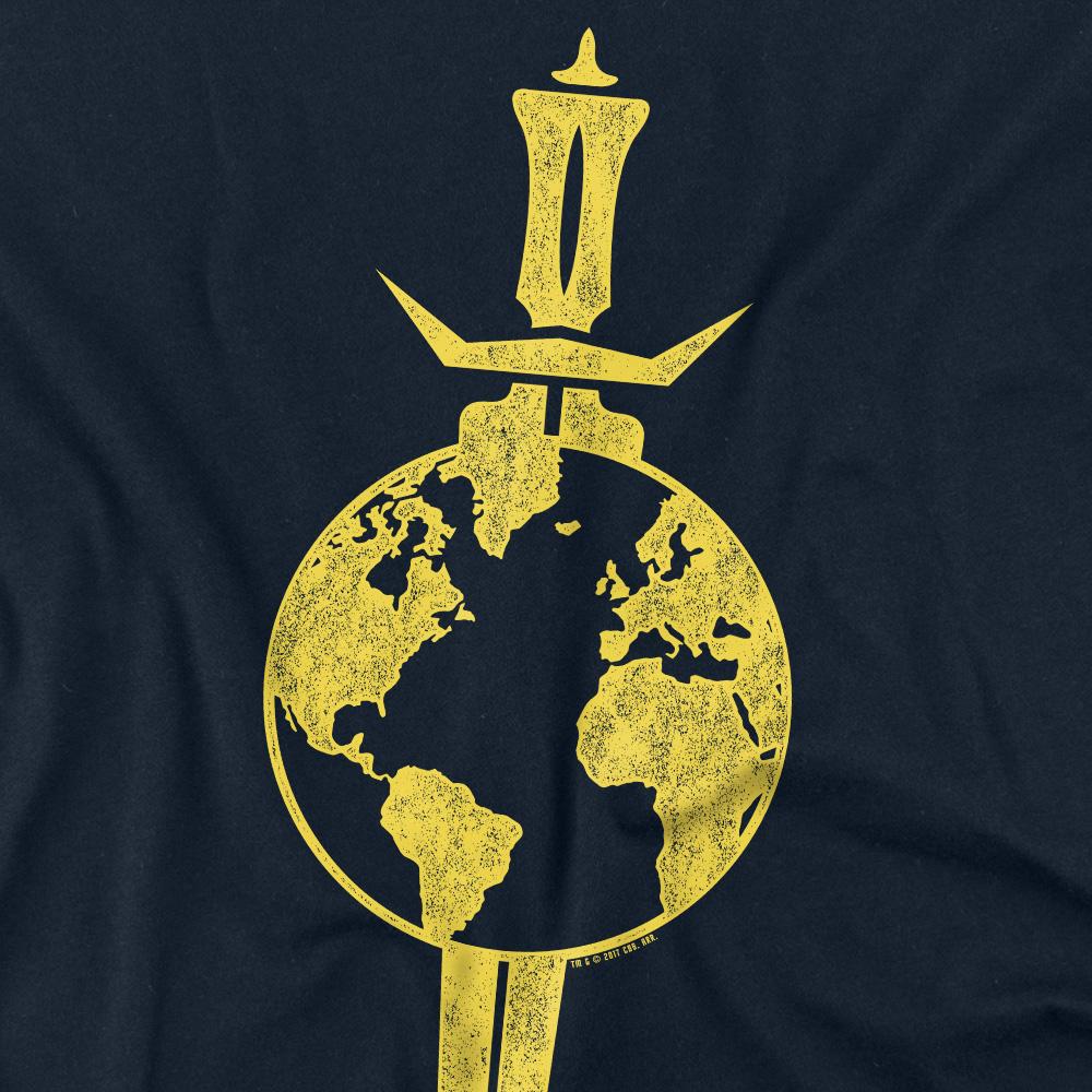 Navy - Back - Star Trek Unisex Adult Terran Empire T-Shirt