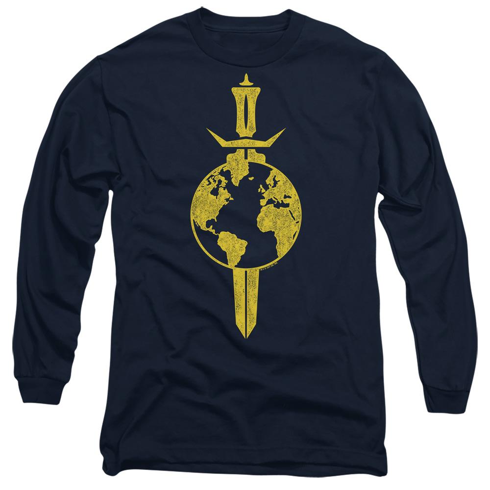 Navy - Side - Star Trek Unisex Adult Terran Empire T-Shirt