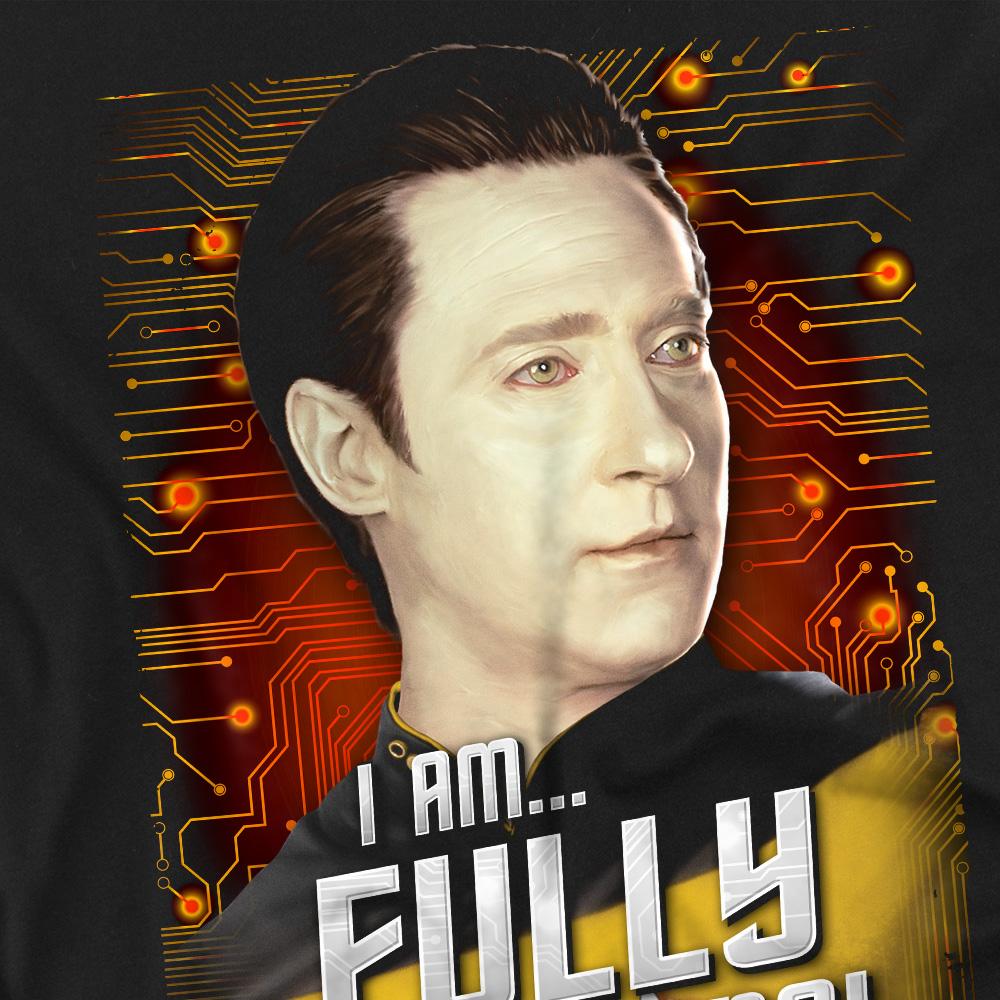 Black - Back - Star Trek Unisex Adult Fully Functional T-Shirt