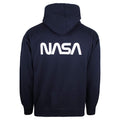 Navy - Back - NASA Mens Core Logo Hoodie