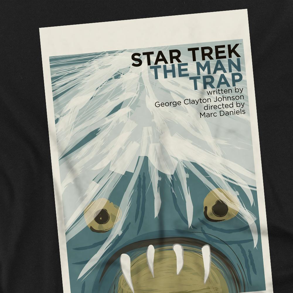 Black - Back - Star Trek Unisex Adult The Original Series Episode 1 T-Shirt