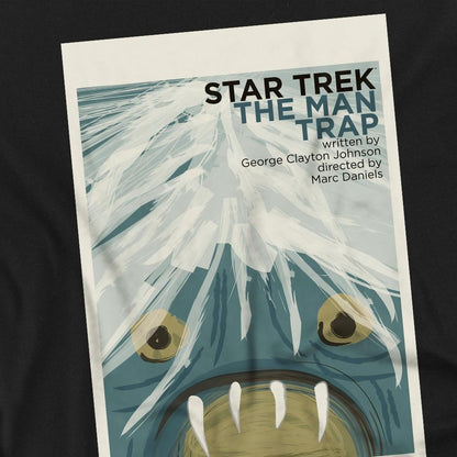 Black - Back - Star Trek Unisex Adult The Original Series Episode 1 T-Shirt