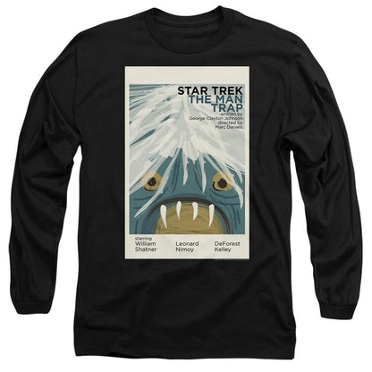 Black - Side - Star Trek Unisex Adult The Original Series Episode 1 T-Shirt