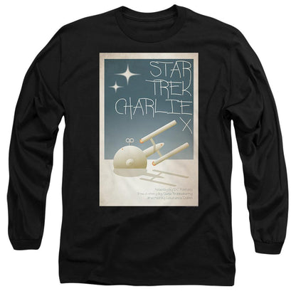 Black - Side - Star Trek Unisex Adult The Original Series Episode 2 T-Shirt
