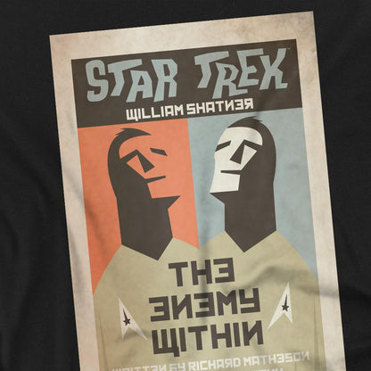 Black - Back - Star Trek Unisex Adult The Original Series Episode 5 T-Shirt