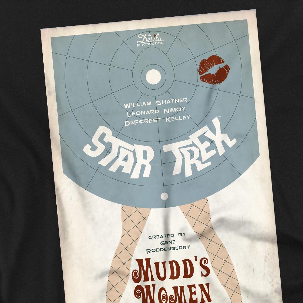 Black - Back - Star Trek Unisex Adult The Original Series Episode 6 T-Shirt