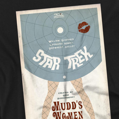 Black - Back - Star Trek Unisex Adult The Original Series Episode 6 T-Shirt