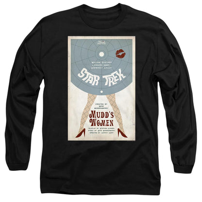 Black - Side - Star Trek Unisex Adult The Original Series Episode 6 T-Shirt