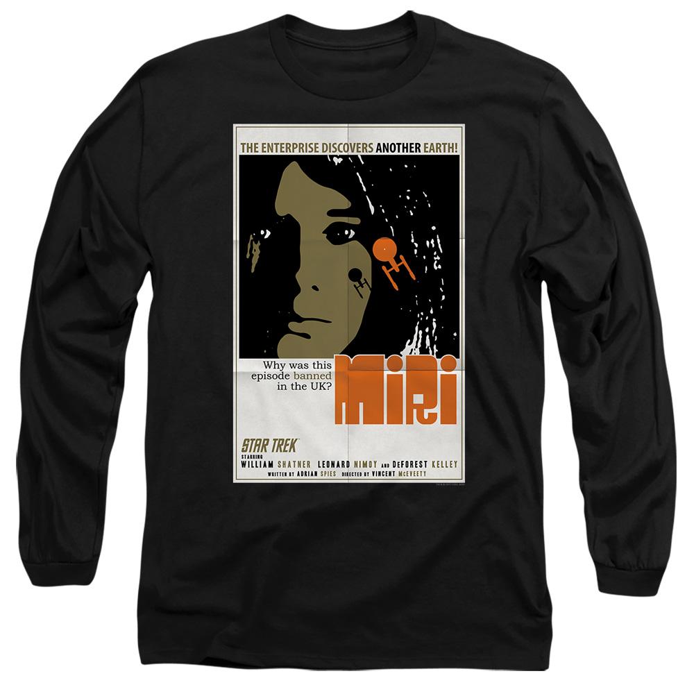 Black - Side - Star Trek Unisex Adult The Original Series Episode 8 T-Shirt