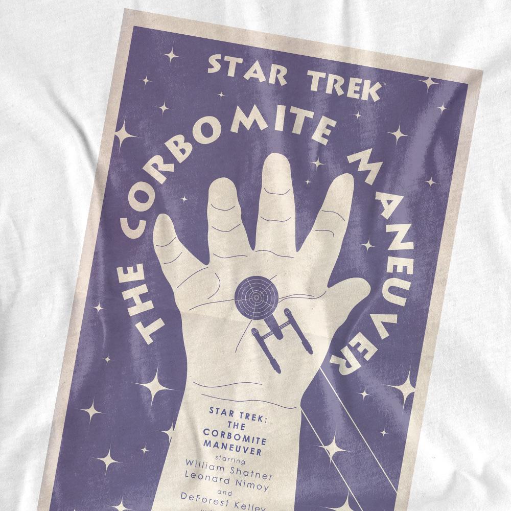 White - Back - Star Trek Unisex Adult The Original Series Episode 10 T-Shirt