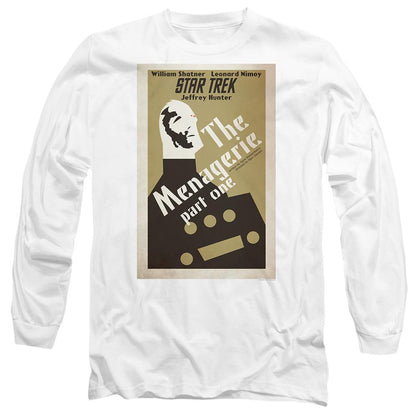 White - Side - Star Trek Unisex Adult The Original Series Episode 11 T-Shirt