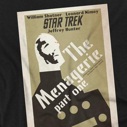 Black - Back - Star Trek Unisex Adult The Original Series Episode 11 T-Shirt