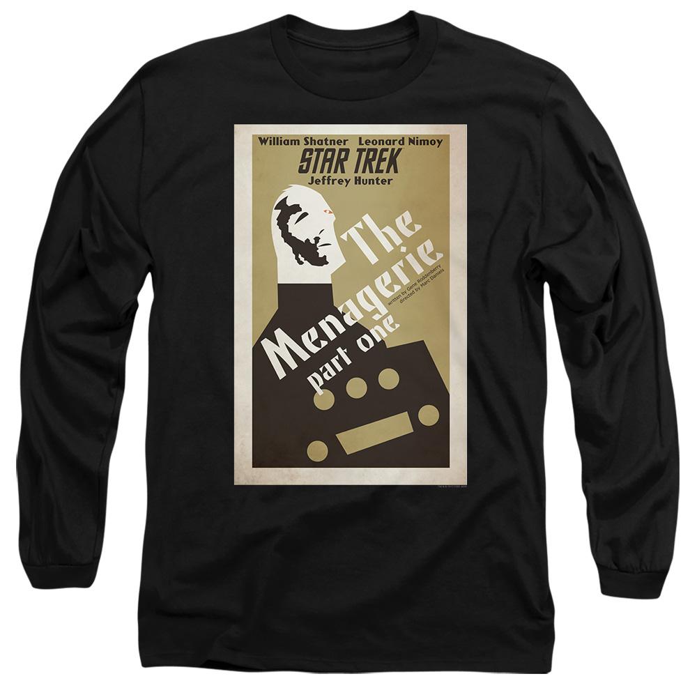Black - Side - Star Trek Unisex Adult The Original Series Episode 11 T-Shirt
