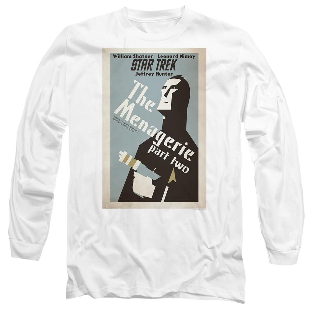 White - Side - Star Trek Unisex Adult The Original Series Episode 12 T-Shirt
