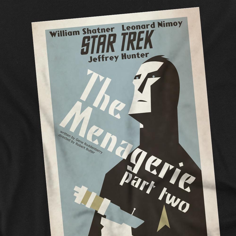 Black - Back - Star Trek Unisex Adult The Original Series Episode 12 T-Shirt