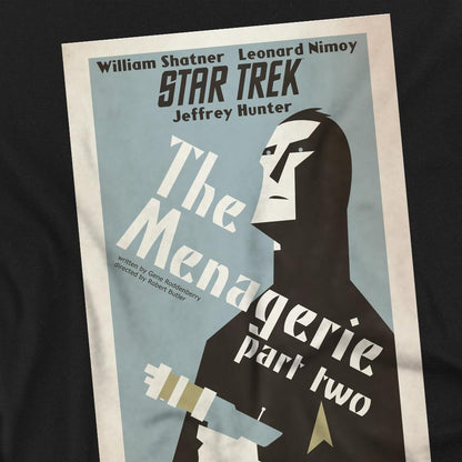 Black - Back - Star Trek Unisex Adult The Original Series Episode 12 T-Shirt