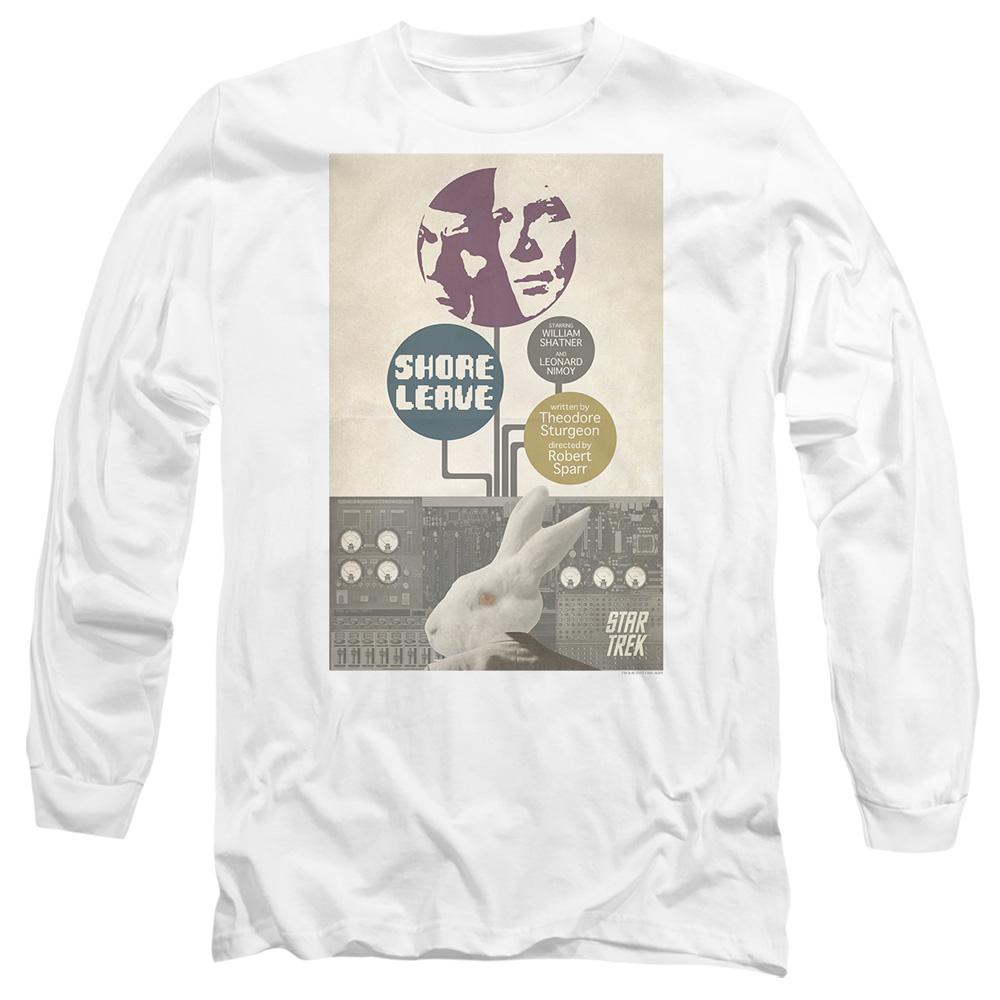 White - Side - Star Trek Unisex Adult The Original Series Episode 15 T-Shirt