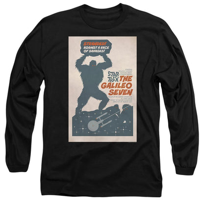 Black - Side - Star Trek Unisex Adult The Original Series Episode 16 T-Shirt