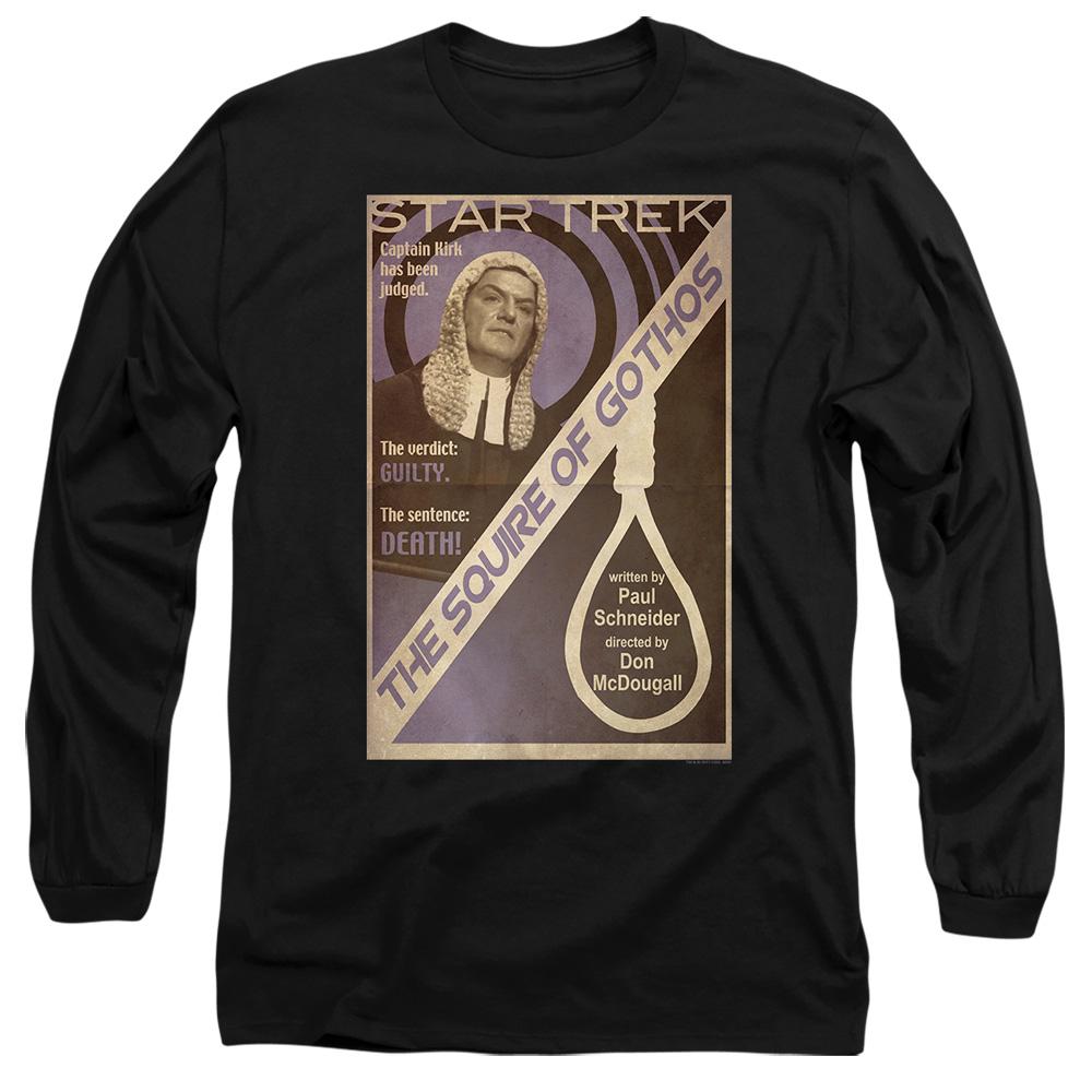 Black - Side - Star Trek Unisex Adult The Original Series Episode 17 T-Shirt