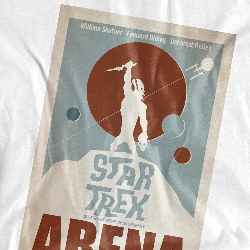 White - Back - Star Trek Unisex Adult The Original Series Episode 18 T-Shirt