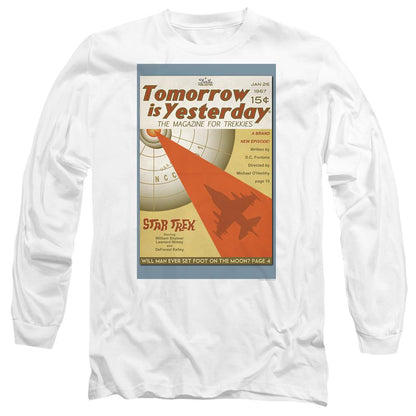 White - Side - Star Trek Unisex Adult The Original Series Episode 19 T-Shirt