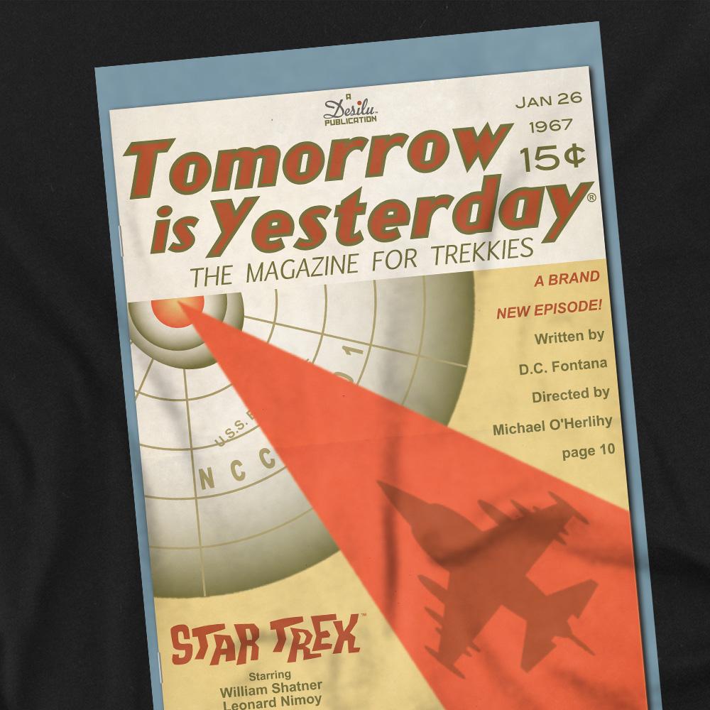Black - Back - Star Trek Unisex Adult The Original Series Episode 19 T-Shirt