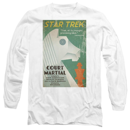 White - Side - Star Trek Unisex Adult The Original Series Episode 20 T-Shirt