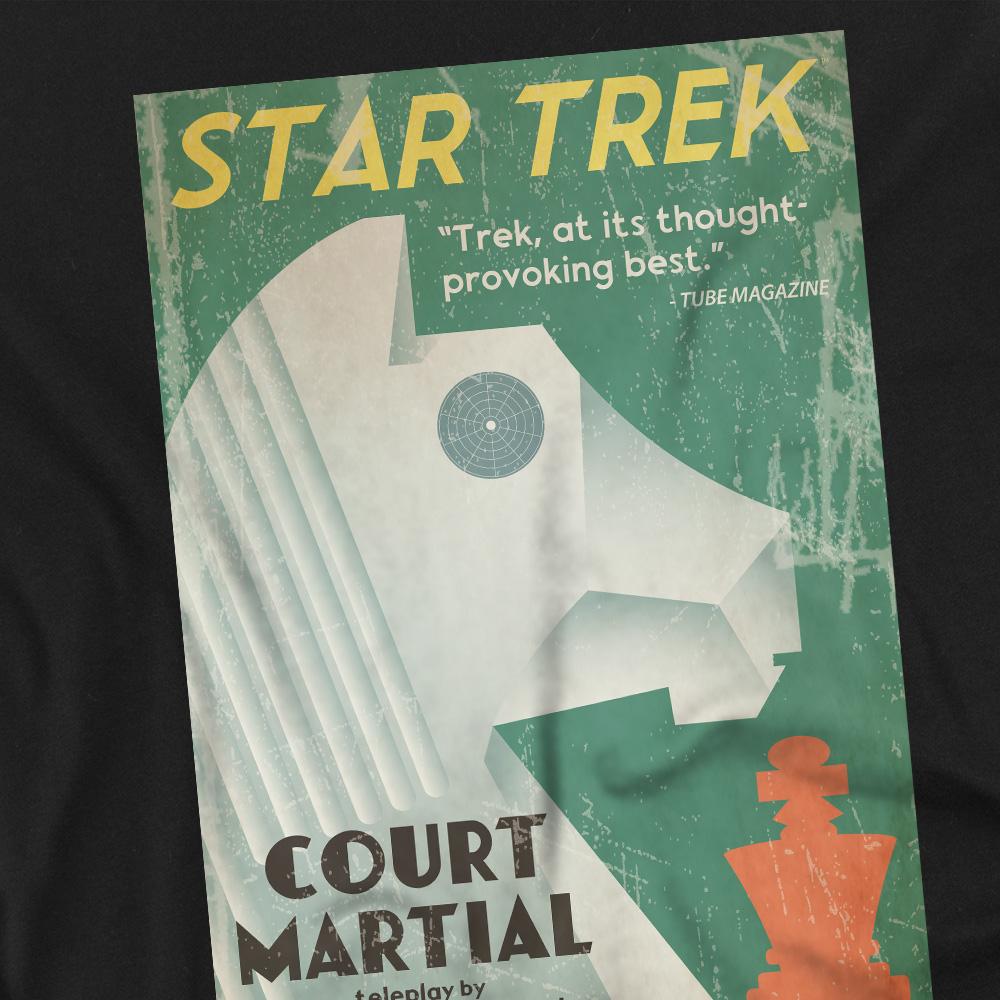 Black - Back - Star Trek Unisex Adult The Original Series Episode 20 T-Shirt
