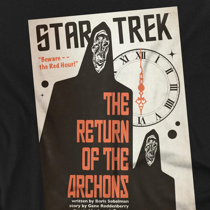 Black - Back - Star Trek Unisex Adult The Original Series Episode 21 T-Shirt