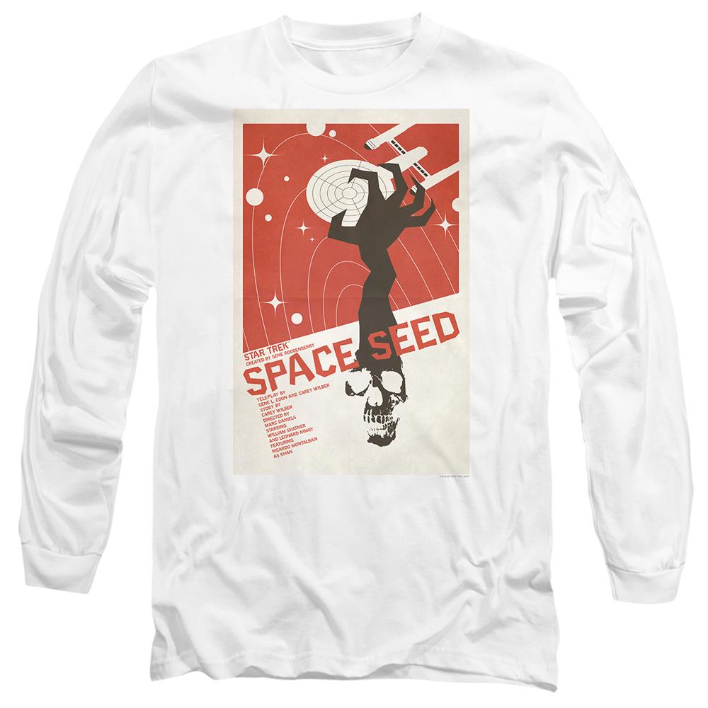 White - Side - Star Trek Unisex Adult The Original Series Episode 22 T-Shirt