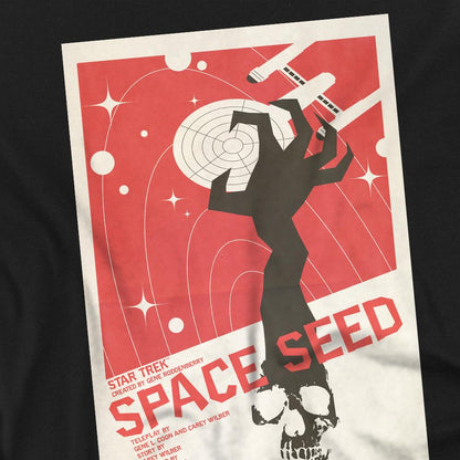 Black - Back - Star Trek Unisex Adult The Original Series Episode 22 T-Shirt