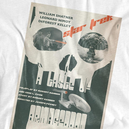 White - Back - Star Trek Unisex Adult The Original Series Episode 23 T-Shirt