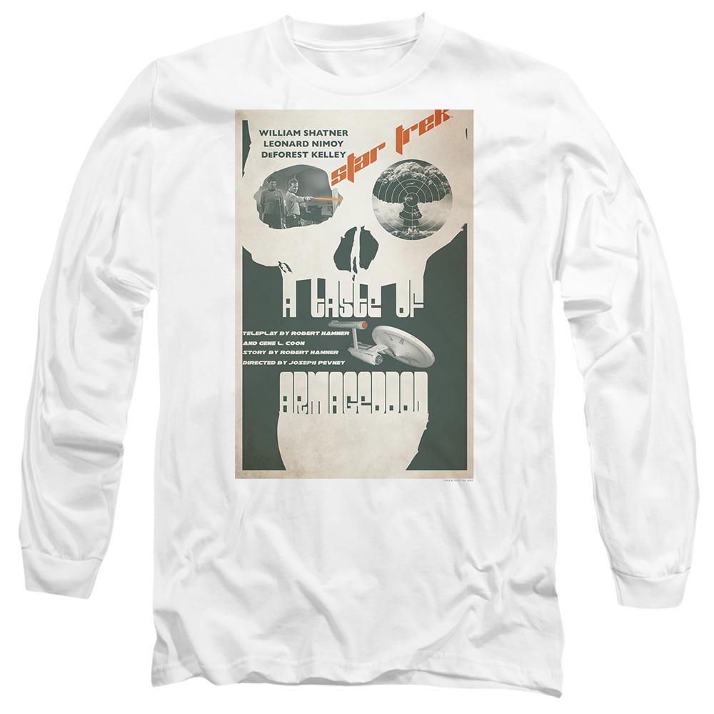 White - Side - Star Trek Unisex Adult The Original Series Episode 23 T-Shirt