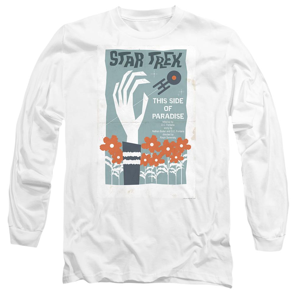 White - Side - Star Trek Unisex Adult The Original Series Episode 24 T-Shirt