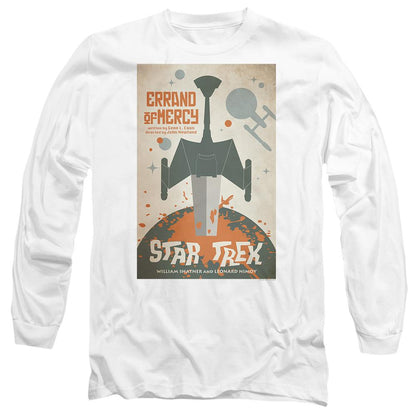 White - Side - Star Trek Unisex Adult The Original Series Episode 26 T-Shirt