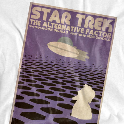 White - Back - Star Trek Unisex Adult The Original Series Episode 27 T-Shirt