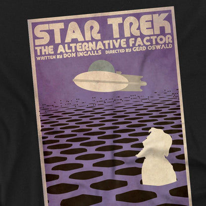 Black - Back - Star Trek Unisex Adult The Original Series Episode 27 T-Shirt