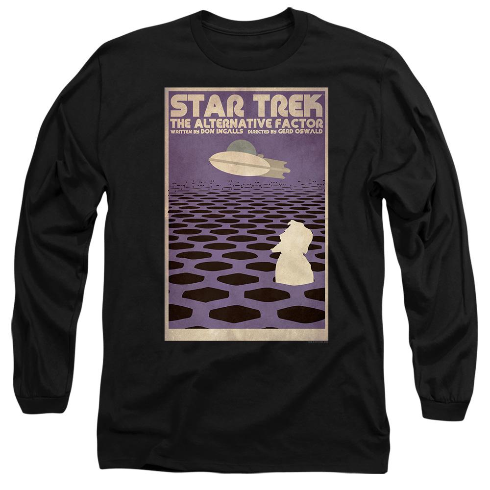Black - Side - Star Trek Unisex Adult The Original Series Episode 27 T-Shirt
