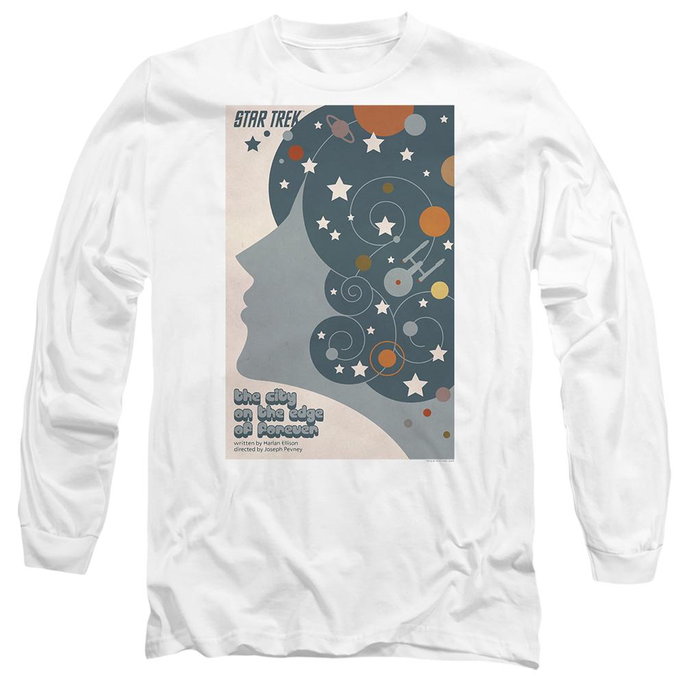 White - Side - Star Trek Unisex Adult The Original Series Episode 28 T-Shirt